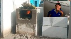 Tumba de asesino Marlen Mozo