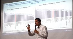 El director ejecutivo de Fedesarollo, Luis Fernando Mejía, habló de las aportunidades de la región./ Foto Cortesía