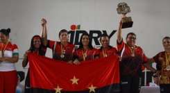 La selección Norte femenina de tejo se apuntó la medalla de oro.