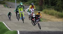 La fiesta del bicicrós se vive en la capital de la eterna primavera. 
