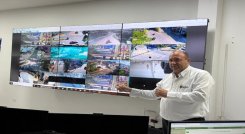 El sistema de cámaras de seguridad del Segundo Distrito de la Policía se encuentra en reparación.