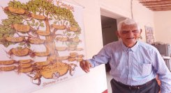 Veterano de mil batallas vive intensamente la Navidad.