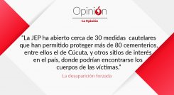 La desaparición forzada