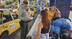 En la Central de Transporte de Cúcuta ya hay presencia de las autoridades policiales. 