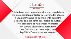 Suplantación y afrenta