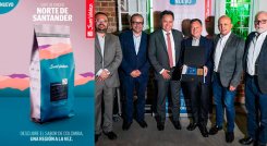 El lanzamiento de Café de Origen Norte de Santander se hizo en Bogotá. / Foto Cortesía