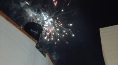 Uso de la pólvora. / Foto La Opinión