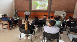 La territorial de Invías Ocaña socializa intervención de la avenida Francisco Fernández de Contreras.