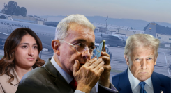 Laura Sarabia, Uribe y Trump