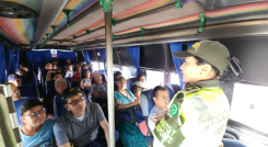 En Norte de Santander, los viajeros comenzaron a retornar más temprano a sus lugares de origen por temor a quedar atrapados en un bloqueo vial.