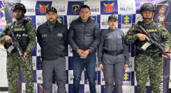 Álex Primo capturado por el Ejército Nacional