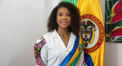 Gobernadora del Chocó atentado