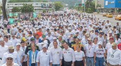 Tanto el gobernadoir William Villamizar, como el alcalde Jorge Acevedo abogan por la paz y la seguridad/Foto cortesía