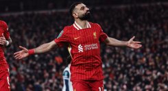 Mohamed Salah fue la figura de los Reds.