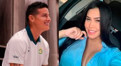 Ana del Castillo y James Rodriguez