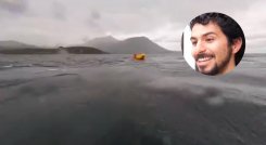 Joven tragado y escupido por ballena cuenta su testimonio. Foto cortesía