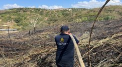 En Ocaña se adoptan medidas para controlar los incendios forestales.