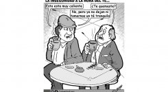 La inseguridad a la hora del te