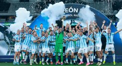 Racing, campeón de la Recopa Sudamericana. 
