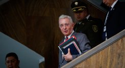 Álvaro Uribe. Foto cortesía