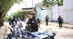 Patrullaje de la Policia por el Catatumbo/Foto Carlos Ramírez