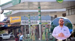 Estaciones de servicio. / Foto Carlos Ramírez-La Opinión
