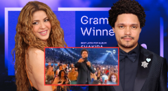Shakira y Trevor Noah