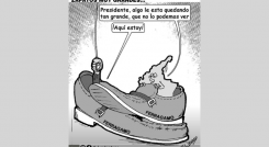 Caricatura del 24 de febrero de 2025.