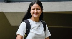Andrea Valentina es oriunda de Villa del Rosario y es jugadora del Once Caldas.