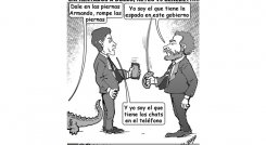 Caricatura del 12 de marzo de 2025. 