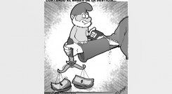 Caricatura del domingo 23 de marzo del 2025