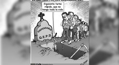 Caricatura del martes 1 de abril del 2025.