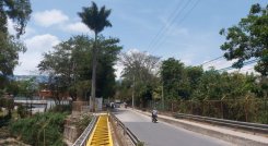 Es imperioso el arreglo de la estructura metálica para facilitar la movilidad por el anillo vial.