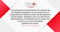 No cesa la confrontación