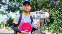 Elián Sanguino, disc golf de Norte de Santander. 