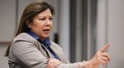 Luz Adriana Camargo llegó a la Fiscalía en marzo de 2024, pero su papel ha sido discreto. / Foto: Archivo. 