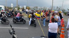 MANIFESTACIÓN PEAJE LA PARADA