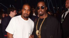 Sean Diddy Combs y Kanye West
