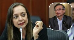 Senadora Ana Paola Agudelo contra Petro