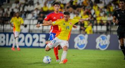 Sudamericano Sub-17, Colombia vs. Chile. 