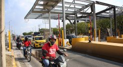 Peaje de Villa del Rosario. / Foto La Opinión