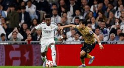 Vinicius Junior, una baja sensible en el equipo merengue. 