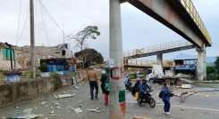 CON EXPLOSIVOS ATACAN ESTACIÓN DE POLICIA EN SANTANDER DE QUILICHAO, CAUCA
