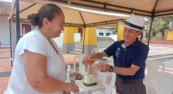En Ocaña se rinde homenaje a la flor de la barbatusca factor fundamental en la gastronomía local.