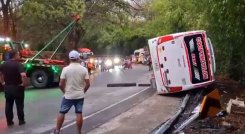 Una curva peligrosa, una tragedia en segundos y una víctima mortal. / Foto: Cortesía. 