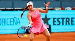Camila Osorio, WTA 1000 de Madrid 2025. 
