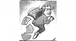 Caricatura del martes 15 de abril de 2025.