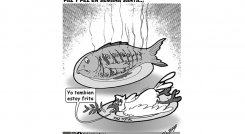 Caricatura del jueves 17 de abril de 2025.