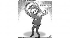 Caricatura del viernes 4 de abril de 2025.