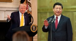 Donald Trump (foto cortesía The White House). Xi Jinping (Xinhua/Colprensa). 